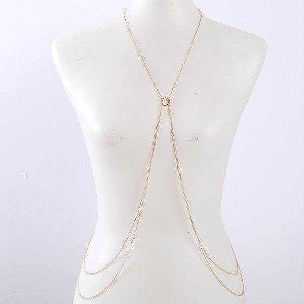 DOUBLE LAYERED BODY CHAIN - Shop Style & More | Fresh Looks, Everyday Deals & Free Shipping