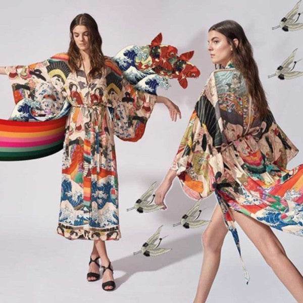 Salma Kimono Cover Up - Shop Style & More | Fresh Looks, Everyday Deals & Free Shipping