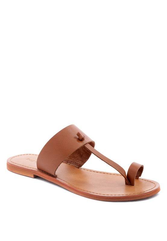 LEONA THONG FLAT SANDALS - Shop Style & More | Fresh Looks, Everyday Deals & Free Shipping