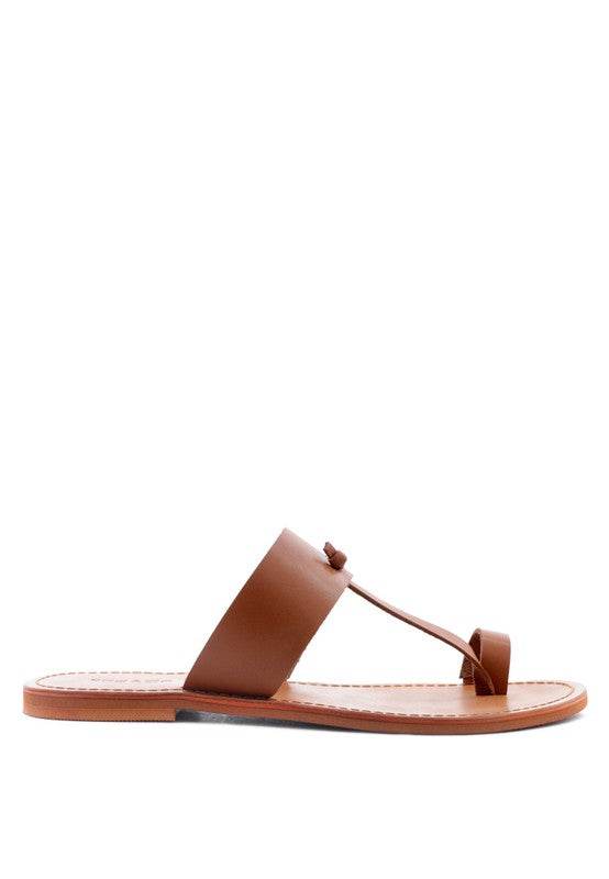LEONA THONG FLAT SANDALS - Shop Style & More | Fresh Looks, Everyday Deals & Free Shipping
