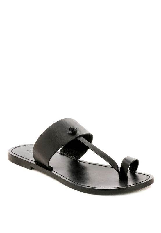 LEONA THONG FLAT SANDALS - Shop Style & More | Fresh Looks, Everyday Deals & Free Shipping