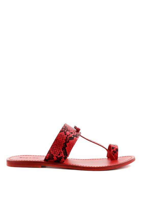 LEONA THONG FLAT SANDALS - Shop Style & More | Fresh Looks, Everyday Deals & Free Shipping