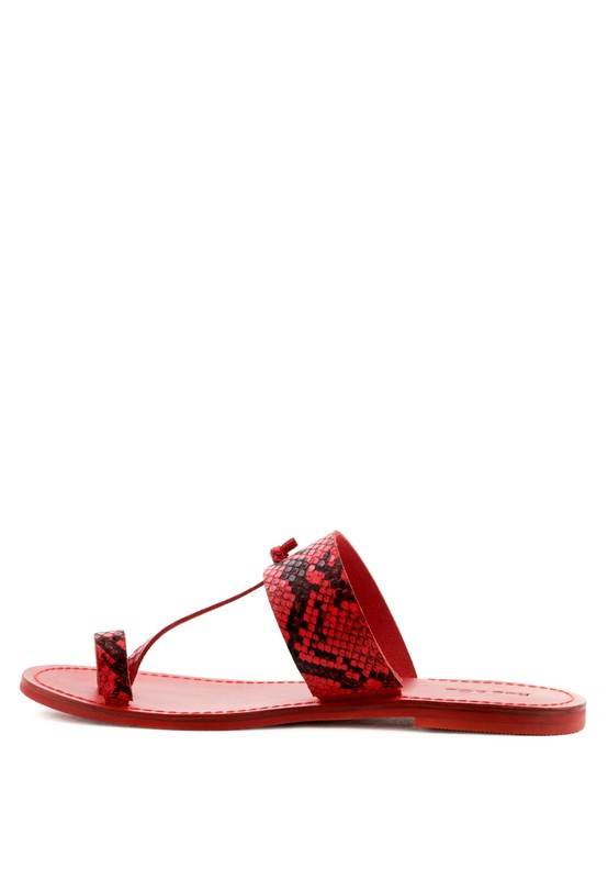 LEONA THONG FLAT SANDALS - Shop Style & More | Fresh Looks, Everyday Deals & Free Shipping