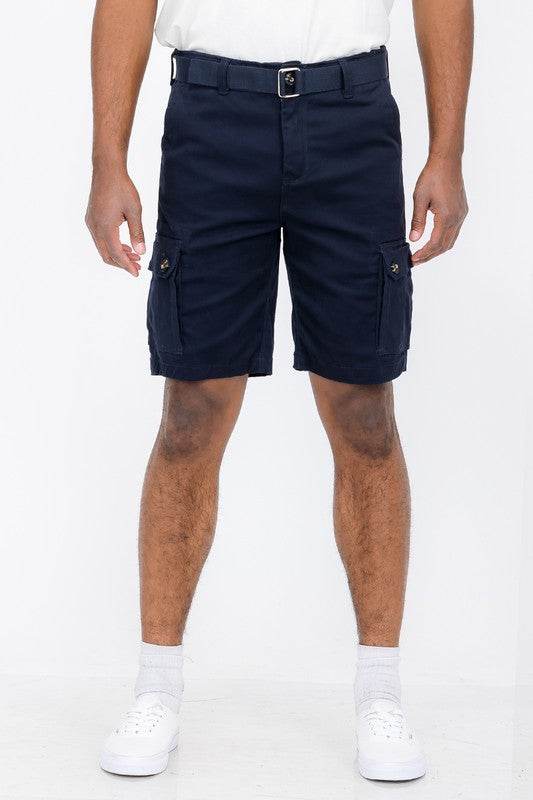 Weiv Mens Belted Cargo Shorts with Belt - Shop Style & More | Fresh Looks, Everyday Deals & Free Shipping