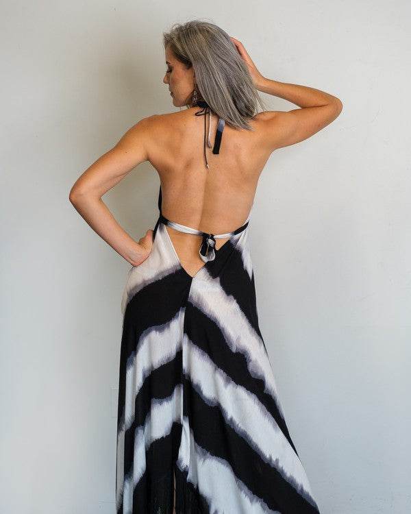 Fringed Trapeze Halter Dress - Shop Style & More | Fresh Looks, Everyday Deals & Free Shipping