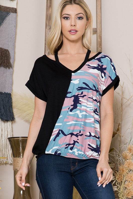 Cold Shoulder Wrap Front Top - Shop Style & More | Fresh Looks, Everyday Deals & Free Shipping