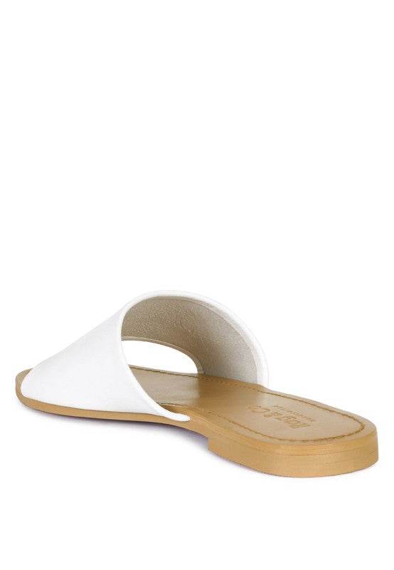 TATAMI LEATHER CLASSIC SLIDE FLATS - Shop Style & More | Fresh Looks, Everyday Deals & Free Shipping