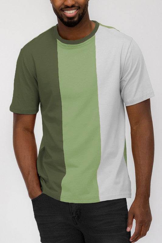 Weiv Mens Color Block T Shirt - Shop Style & More | Fresh Looks, Everyday Deals & Free Shipping
