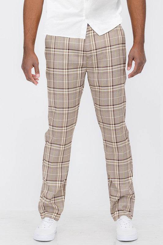 Weiv Mens Plaid Trouser Pants - Shop Style & More | Fresh Looks, Everyday Deals & Free Shipping