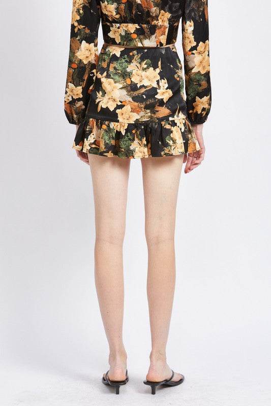 HIGH WAIST MINI RUFFLED SKIRT - Shop Style & More | Fresh Looks, Everyday Deals & Free Shipping