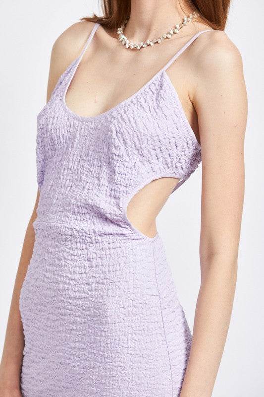 SPAGHETTI STRAP OPEN BACK MIDI DRESS - Shop Style & More | Fresh Looks, Everyday Deals & Free Shipping