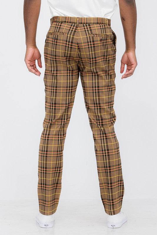 Weiv Mens Plaid Trouser Pants - Shop Style & More | Fresh Looks, Everyday Deals & Free Shipping