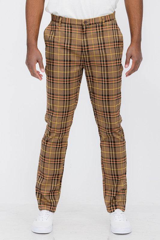Weiv Mens Plaid Trouser Pants - Shop Style & More | Fresh Looks, Everyday Deals & Free Shipping