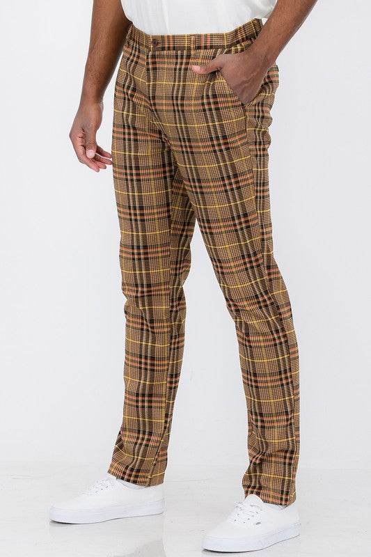 Weiv Mens Plaid Trouser Pants - Shop Style & More | Fresh Looks, Everyday Deals & Free Shipping