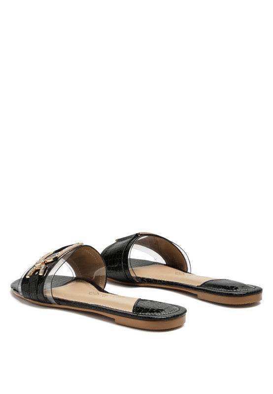 BRILLO JEWEL CROC FLATS - Shop Style & More | Fresh Looks, Everyday Deals & Free Shipping
