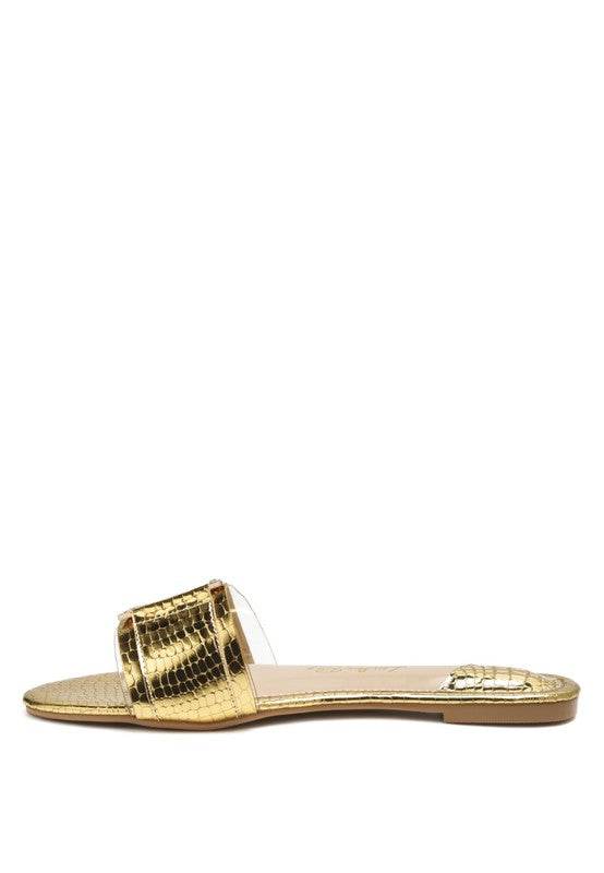 BRILLO JEWEL CROC FLATS - Shop Style & More | Fresh Looks, Everyday Deals & Free Shipping