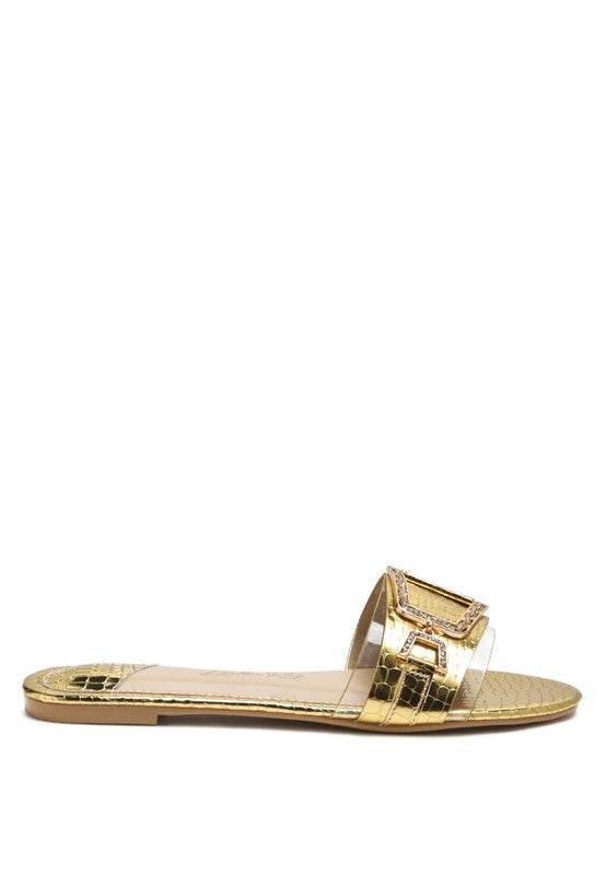 BRILLO JEWEL CROC FLATS - Shop Style & More | Fresh Looks, Everyday Deals & Free Shipping