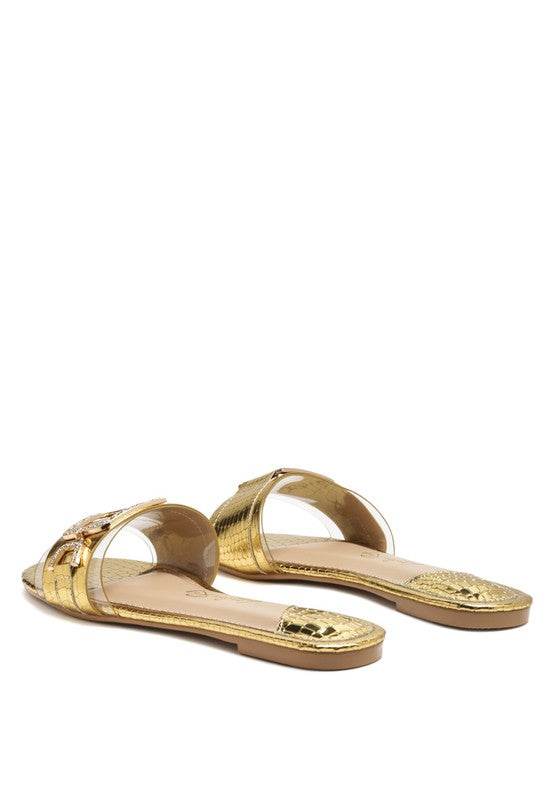 BRILLO JEWEL CROC FLATS - Shop Style & More | Fresh Looks, Everyday Deals & Free Shipping
