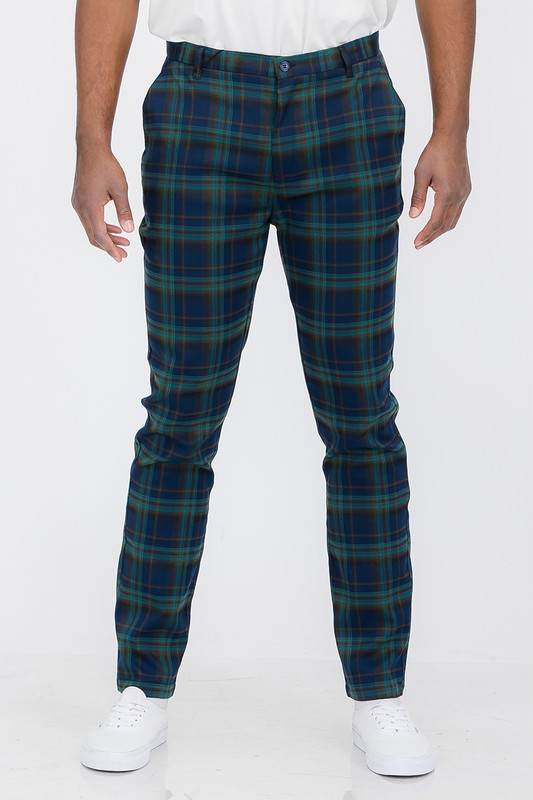 Weiv Mens Plaid Trouser Pants - Shop Style & More | Fresh Looks, Everyday Deals & Free Shipping