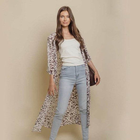 Cheetah Kimono - Shop Style & More | Fresh Looks, Everyday Deals & Free Shipping