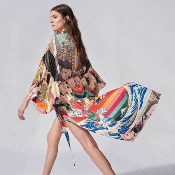 Salma Kimono Cover Up - Shop Style & More | Fresh Looks, Everyday Deals & Free Shipping