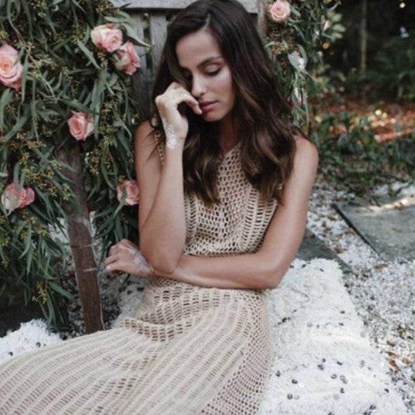 Cayetana Lace Up Beach Cover Up Dress - Shop Style & More | Fresh Looks, Everyday Deals & Free Shipping
