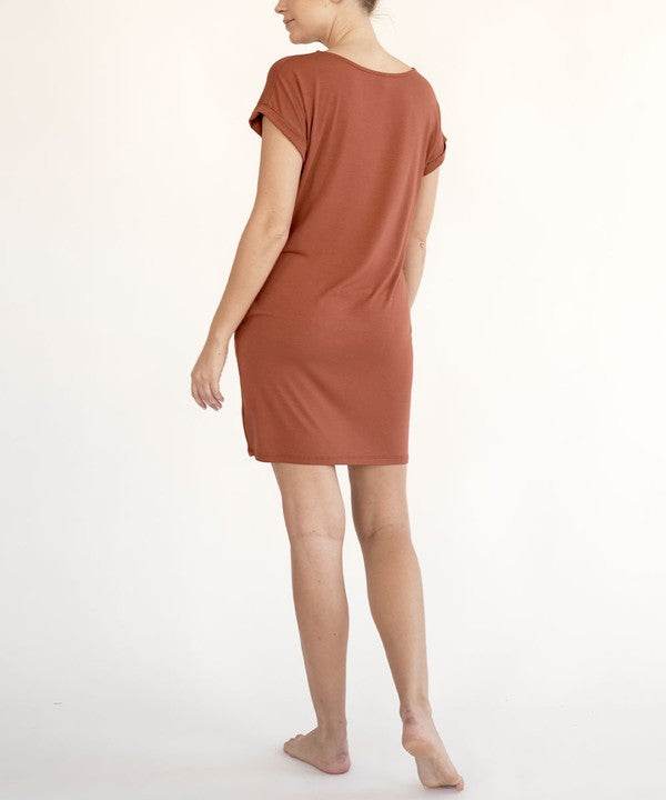 BAMBOO CROP DRESS WITH POCKETS - Shop Style & More | Fresh Looks, Everyday Deals & Free Shipping