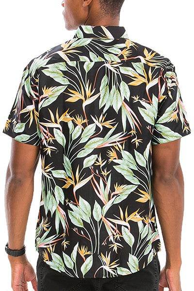 Hawaiian Print Button Down Shirt - Shop Style & More | Fresh Looks, Everyday Deals & Free Shipping