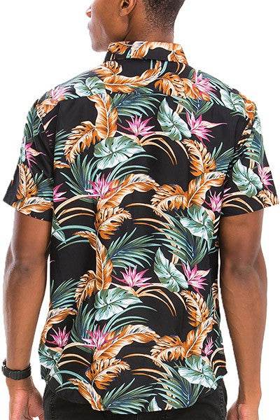 Hawaiian Print Button Down Shirt - Shop Style & More | Fresh Looks, Everyday Deals & Free Shipping