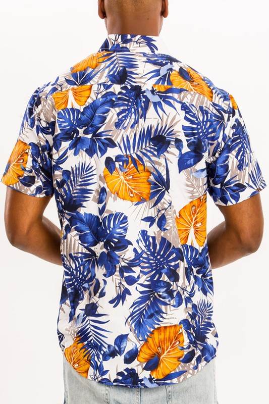 Hawaiian Print Button Down Shirt - Shop Style & More | Fresh Looks, Everyday Deals & Free Shipping
