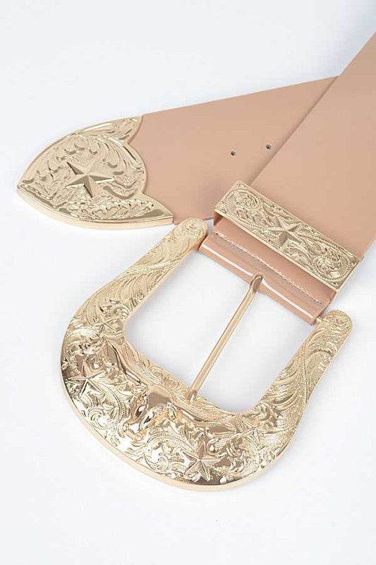 Plus Size Iconic Buckle Statement Patent Belt - Shop Style & More | Fresh Looks, Everyday Deals & Free Shipping