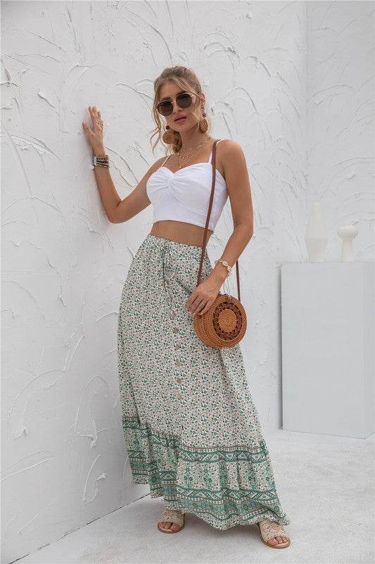 Womens Print Maxi Skirt - Shop Style & More | Fresh Looks, Everyday Deals & Free Shipping
