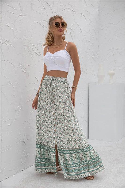 Womens Print Maxi Skirt - Shop Style & More | Fresh Looks, Everyday Deals & Free Shipping