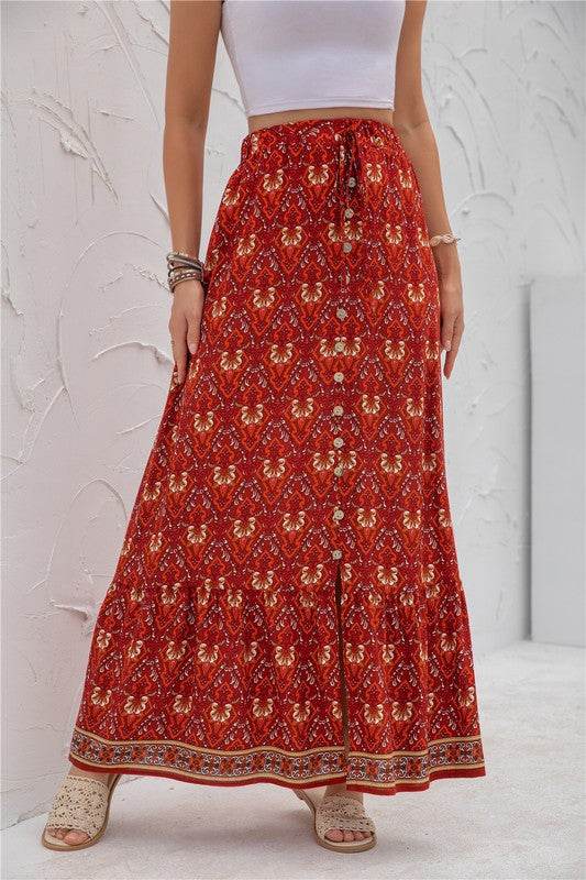 Womens Print Maxi Skirt - Shop Style & More | Fresh Looks, Everyday Deals & Free Shipping