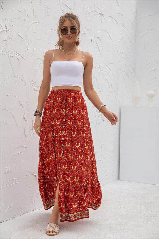 Womens Print Maxi Skirt - Shop Style & More | Fresh Looks, Everyday Deals & Free Shipping
