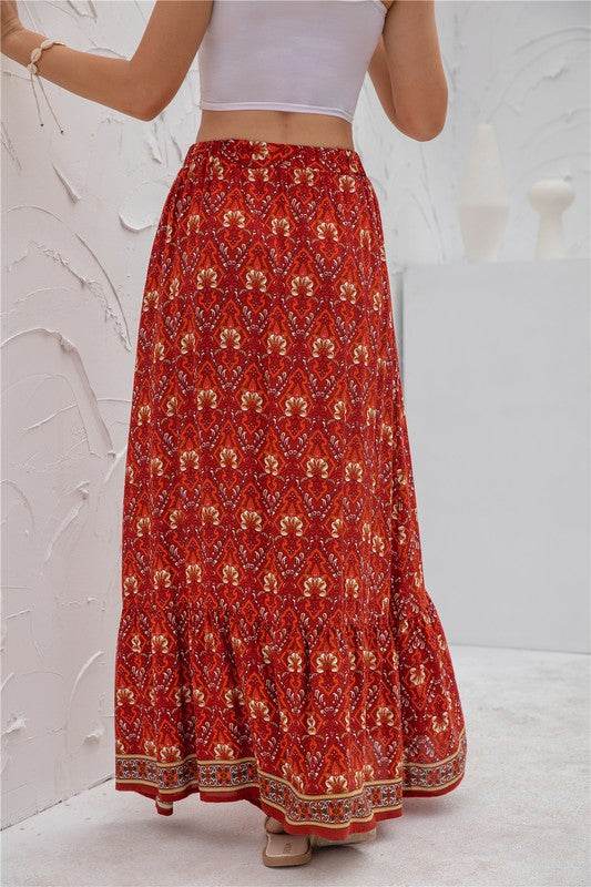 Womens Print Maxi Skirt - Shop Style & More | Fresh Looks, Everyday Deals & Free Shipping