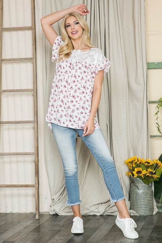 Ruffle Sleeve Blouse - Shop Style & More | Fresh Looks, Everyday Deals & Free Shipping