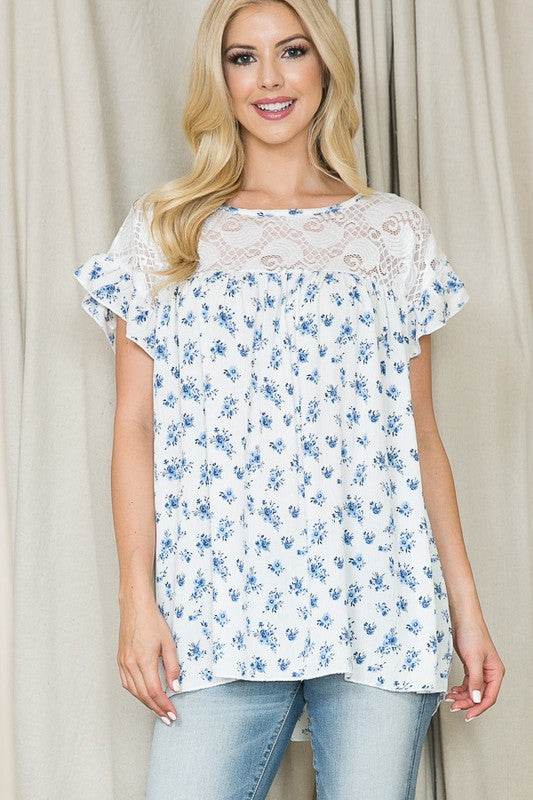 Ruffle Sleeve Blouse - Shop Style & More | Fresh Looks, Everyday Deals & Free Shipping