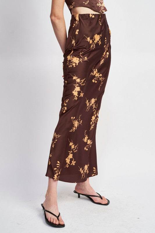 HIGH WAIST BIAS CUT MAXI SKIRT - Shop Style & More | Fresh Looks, Everyday Deals & Free Shipping