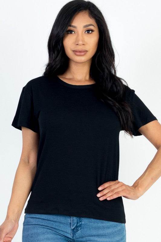Basic Short Sleeve T-shirt - Shop Style & More | Fresh Looks, Everyday Deals & Free Shipping