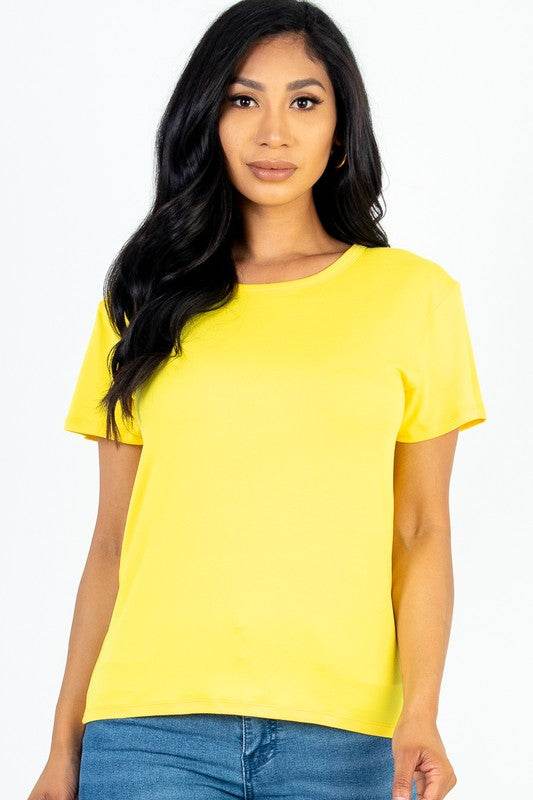 Basic Short Sleeve T-shirt - Shop Style & More | Fresh Looks, Everyday Deals & Free Shipping