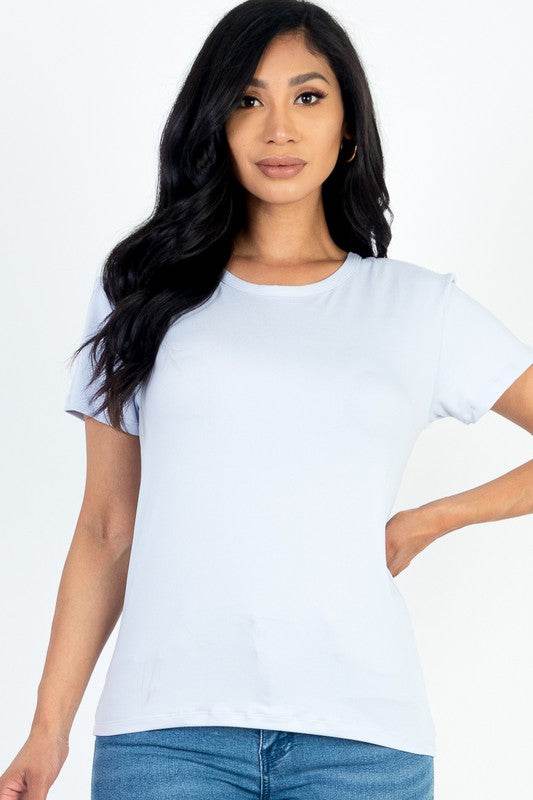 Basic Short Sleeve T-shirt - Shop Style & More | Fresh Looks, Everyday Deals & Free Shipping