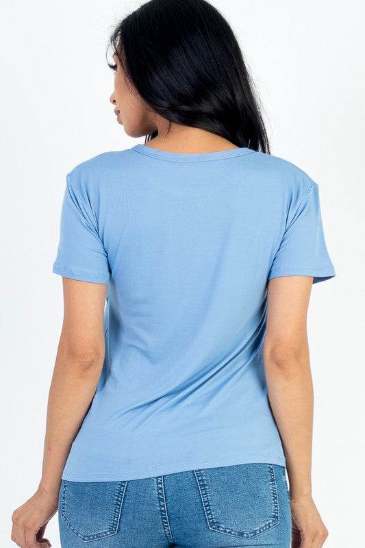 Basic Short Sleeve T-shirt - Shop Style & More | Fresh Looks, Everyday Deals & Free Shipping