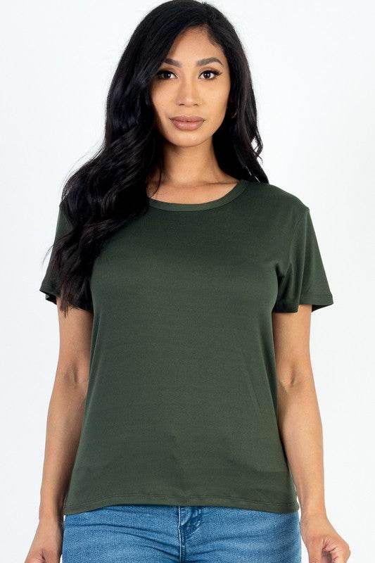 Basic Short Sleeve T-shirt - Shop Style & More | Fresh Looks, Everyday Deals & Free Shipping