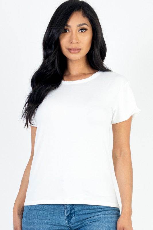 Basic Short Sleeve T-shirt - Shop Style & More | Fresh Looks, Everyday Deals & Free Shipping