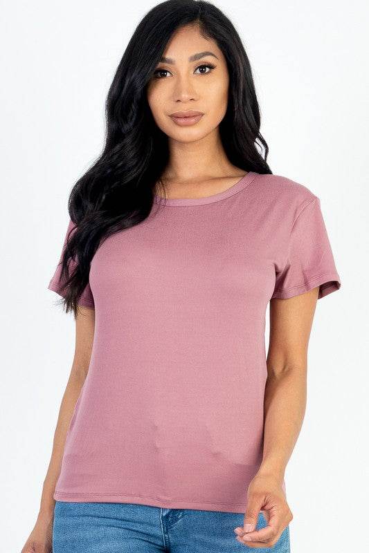 Basic Short Sleeve T-shirt - Shop Style & More | Fresh Looks, Everyday Deals & Free Shipping