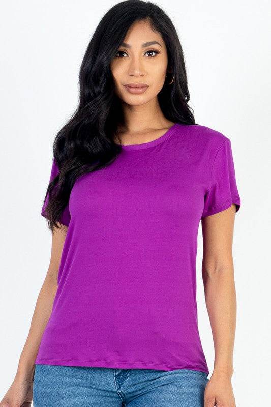 Basic Short Sleeve T-shirt - Shop Style & More | Fresh Looks, Everyday Deals & Free Shipping