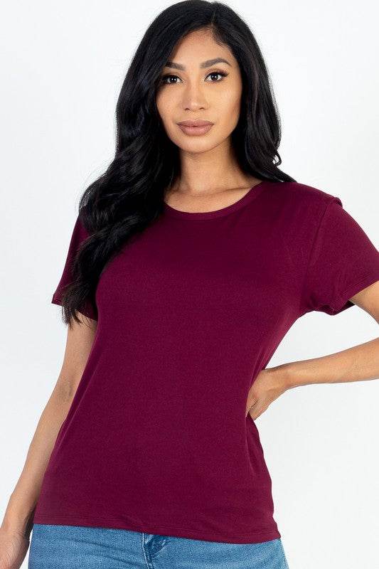 Basic Short Sleeve T-shirt - Shop Style & More | Fresh Looks, Everyday Deals & Free Shipping