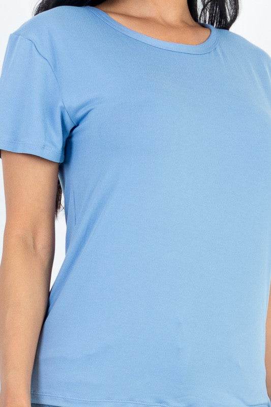 Basic Short Sleeve T-shirt - Shop Style & More | Fresh Looks, Everyday Deals & Free Shipping