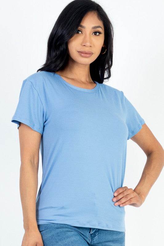 Basic Short Sleeve T-shirt - Shop Style & More | Fresh Looks, Everyday Deals & Free Shipping